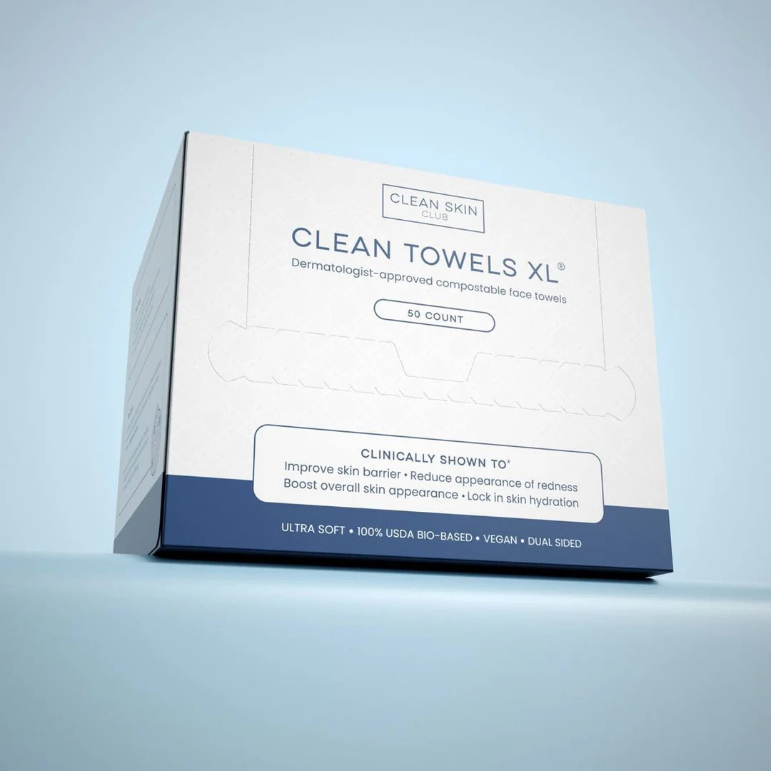 Clean Towels XL       The face towel that improves your skin（ two packs）