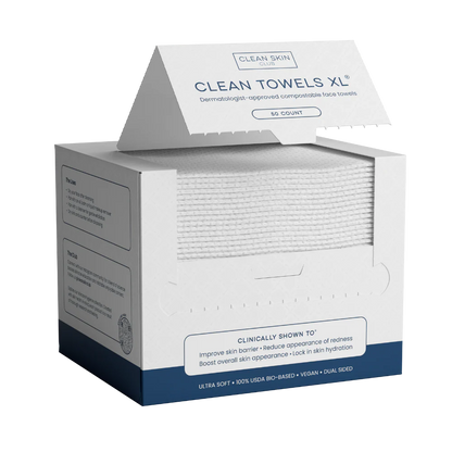Clean Towels XL       The face towel that improves your skin（ two packs）